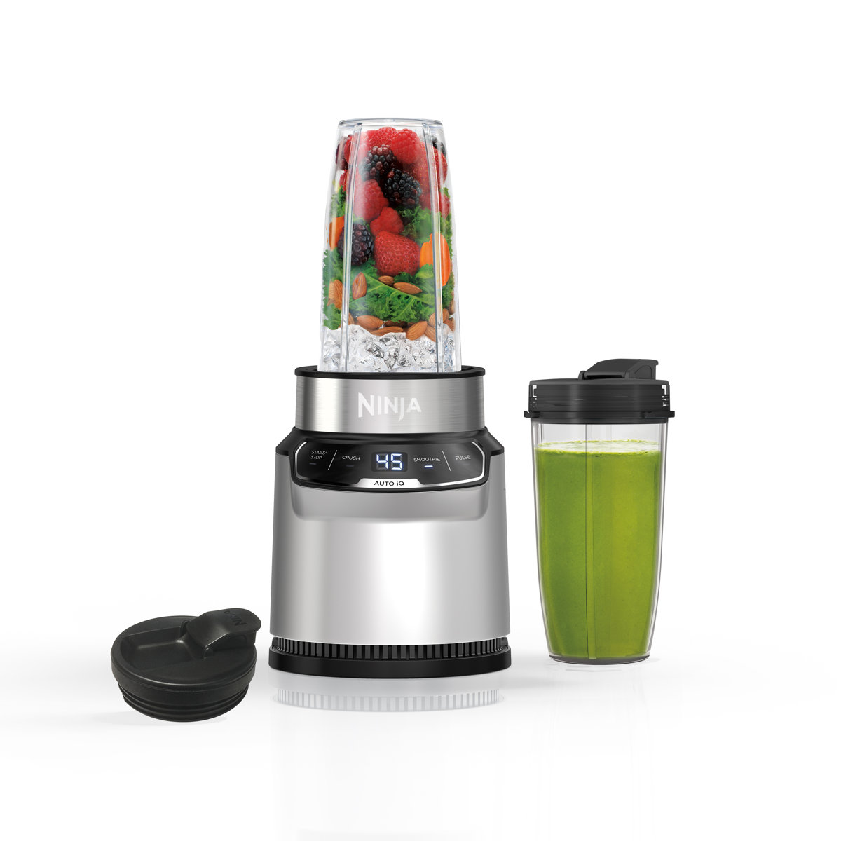 Ninja Nutri-Blender Pro with Auto-iQ and 2 Single-Serve Cups (24 oz.)